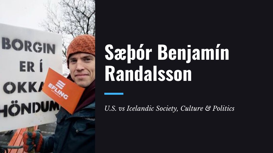 Sæþór Benjamín Randalsson interview on the All Things Iceland podcast