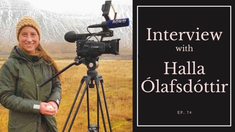 Halla Ólafsdóttir, a young Icelander, interview for the All Things Iceland podcast