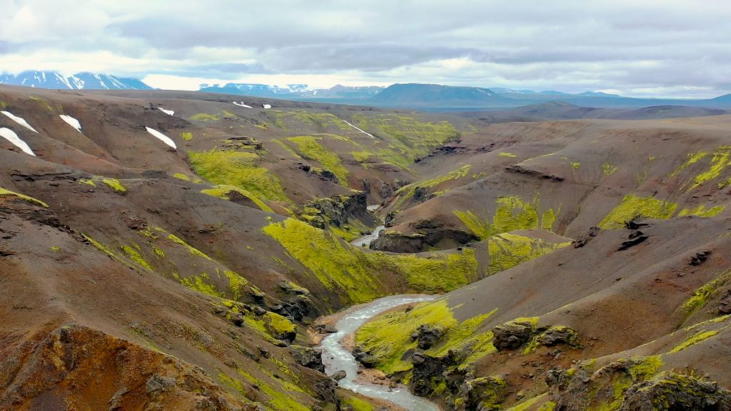 Gorgeous canyon on the way to Hveradalir - All Things Iceland