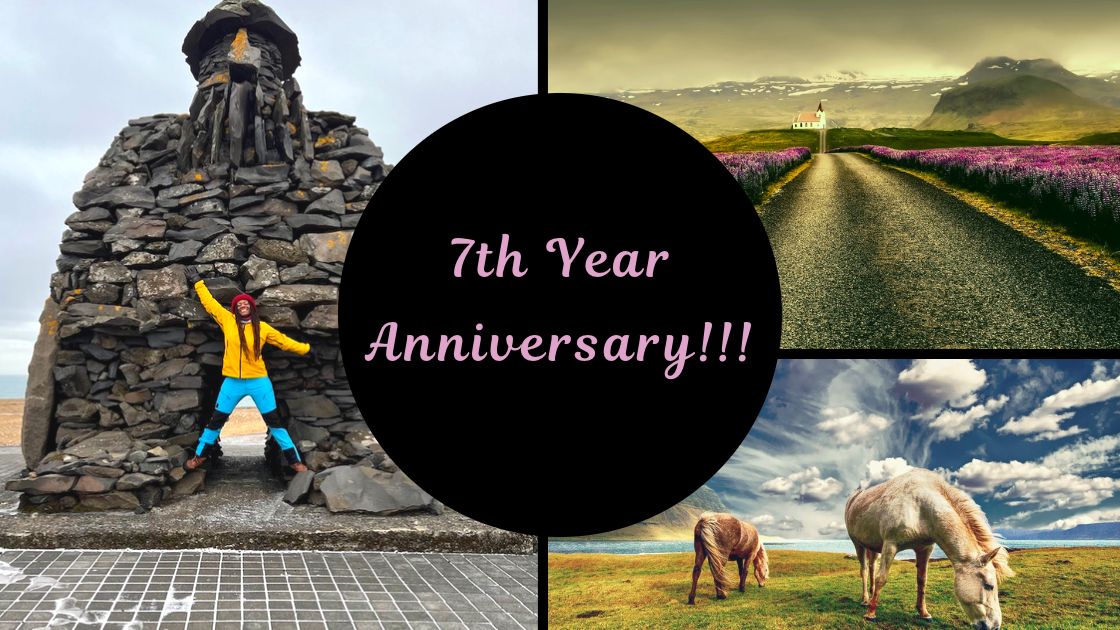 7th year anniversary of living in Iceland