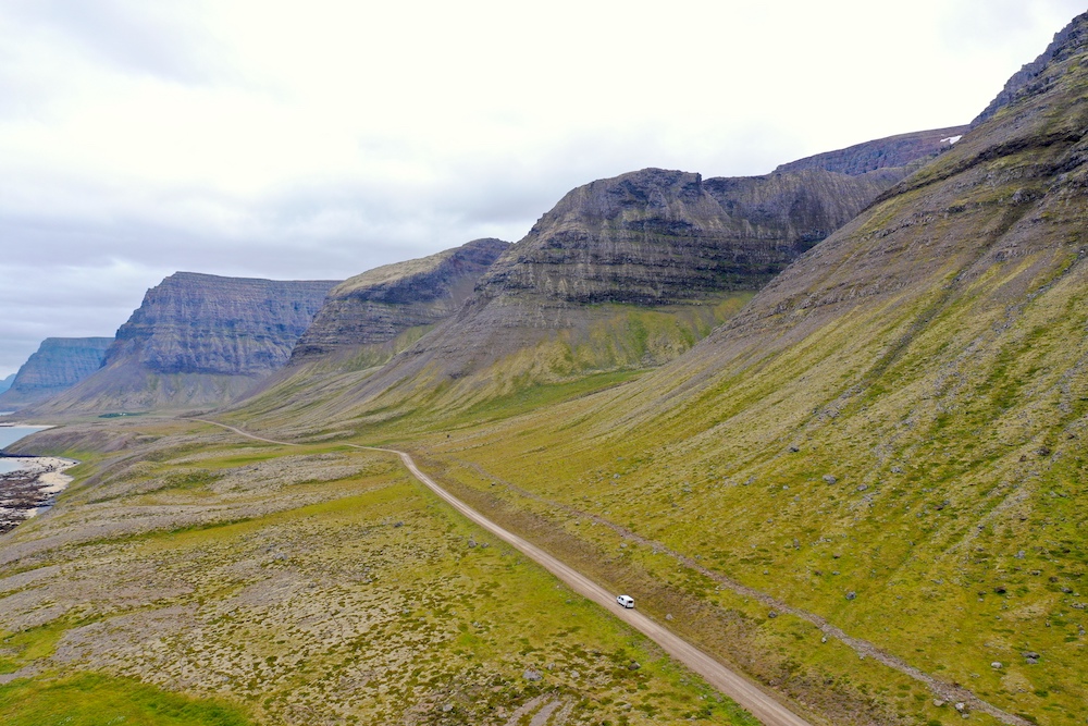 West fjords with a camper van - All Things Iceland