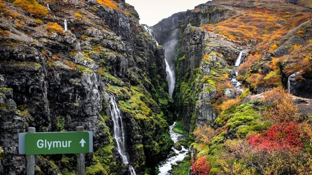 Glymur Waterfall in West Iceland - All Things Iceland
