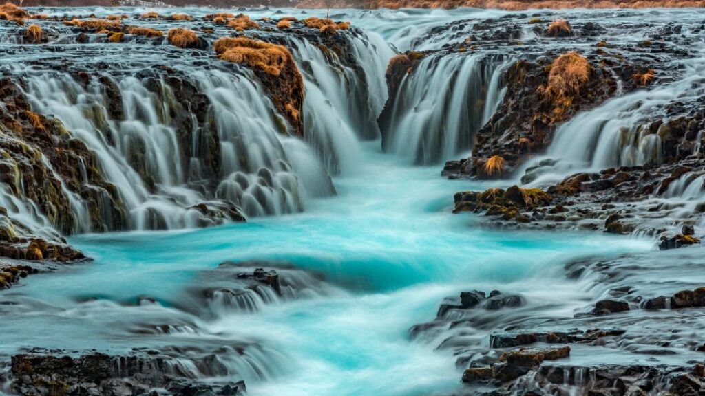Brúarfoss waterfall - All Things Iceland