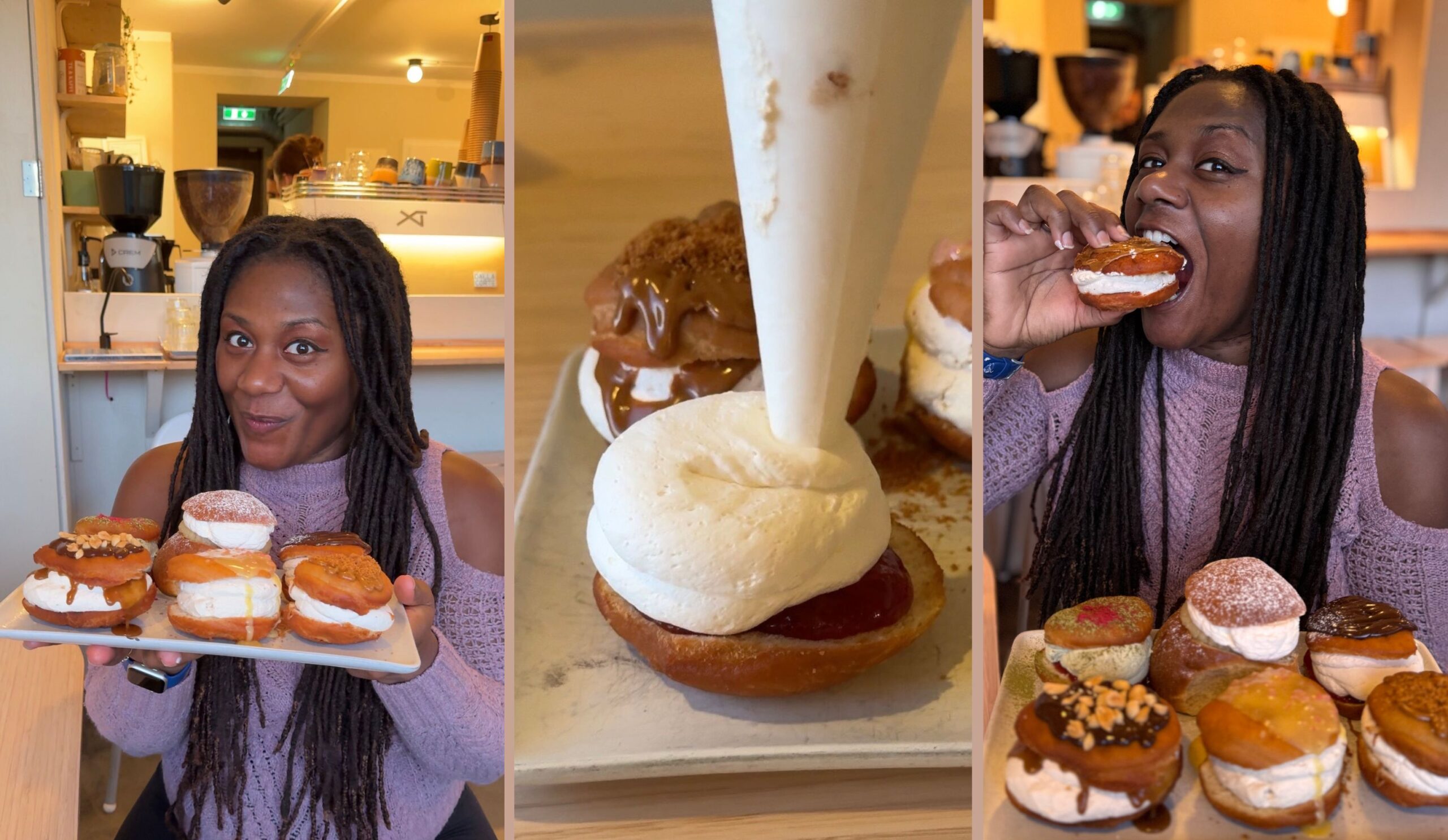 jewells eating bollur - all things iceland