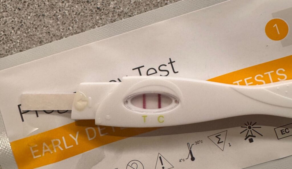positive pregnancy test - all things iceland